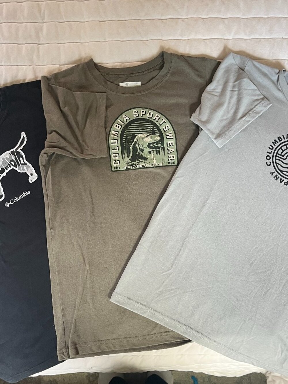 Set of 3 Boys Columbia T-shirts